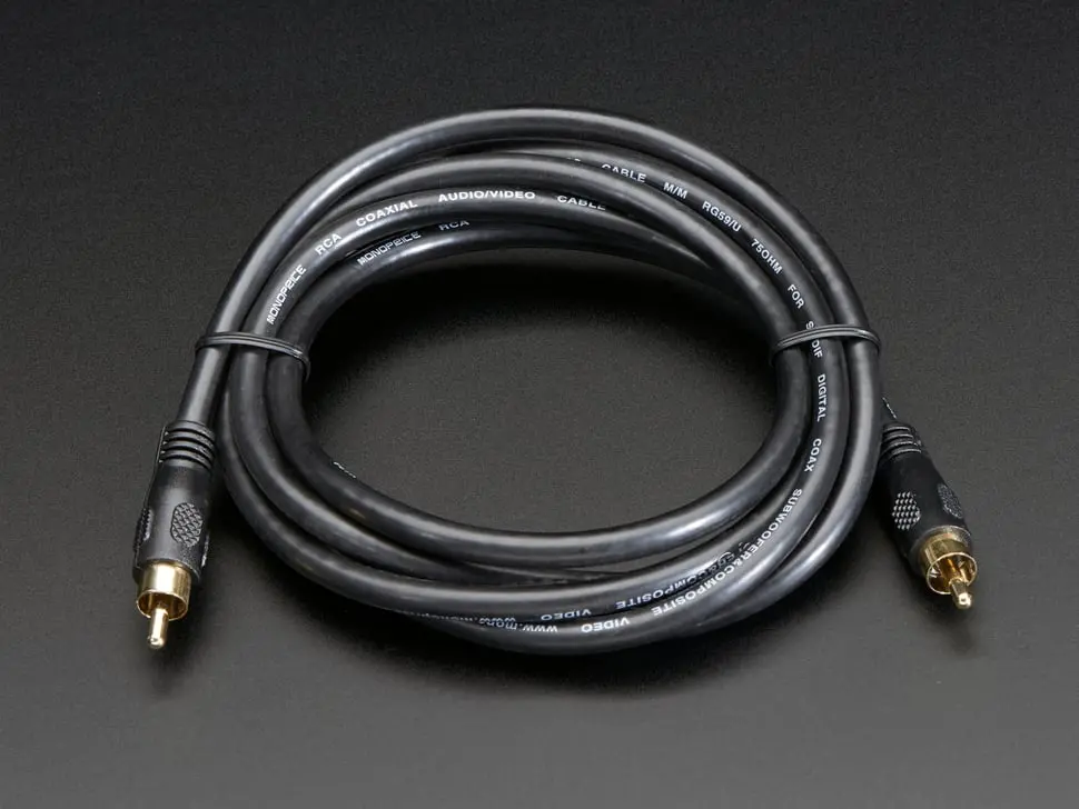 Rca (Composite Video, Audio) Cable 6 Feet 1
