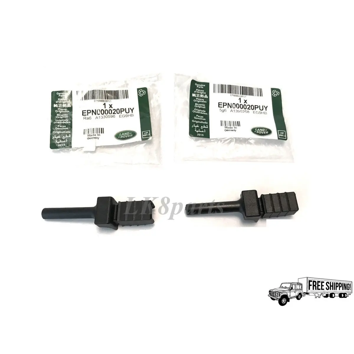 Rear Cargo Loadspace Cover Long Pin Repair Kit Genuine 1