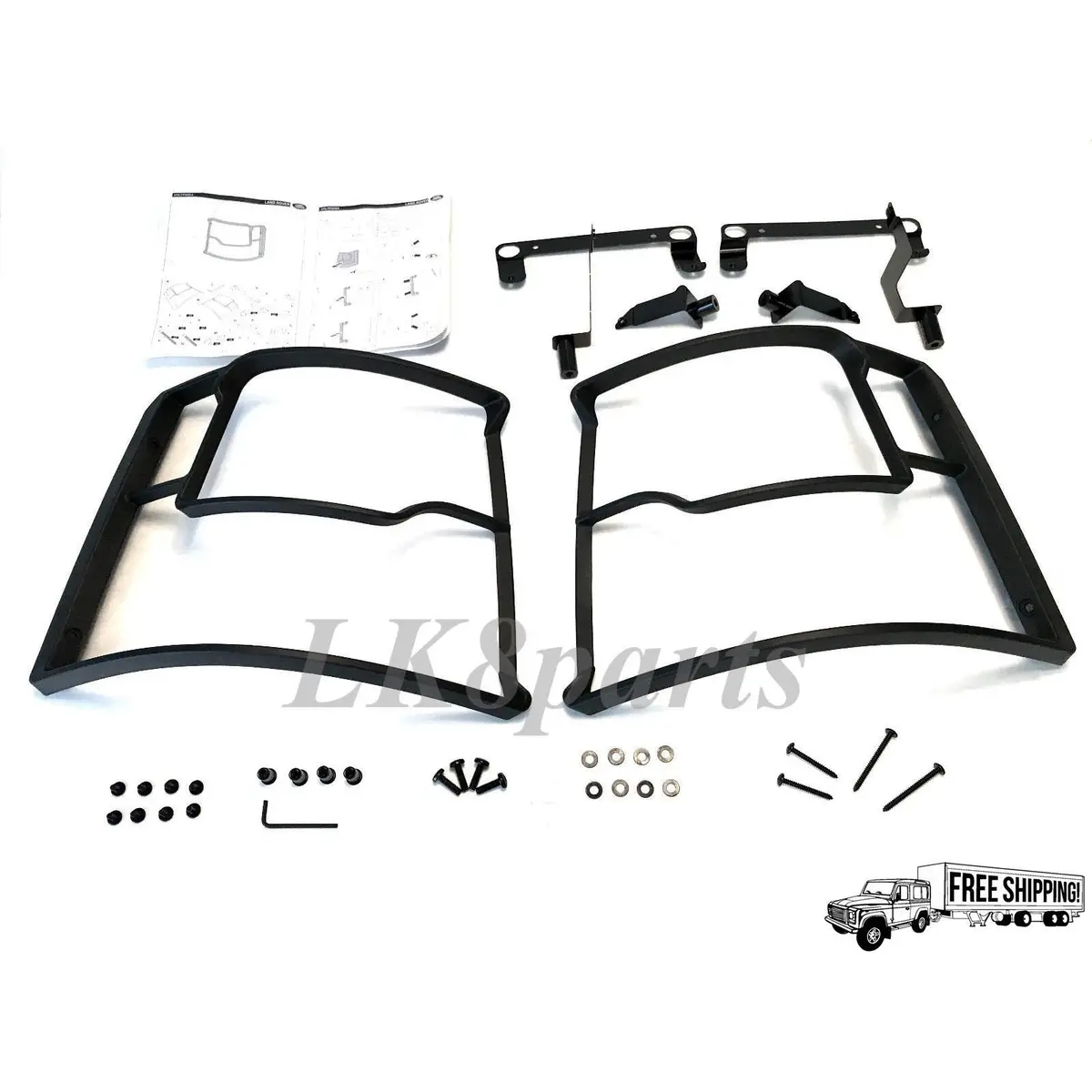 Rear Lights Guards Pair Kit 1