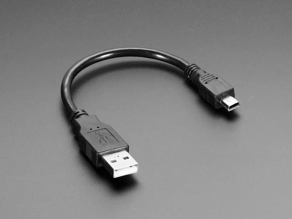 Usb Cable - 6 Inch A To Mini B 1