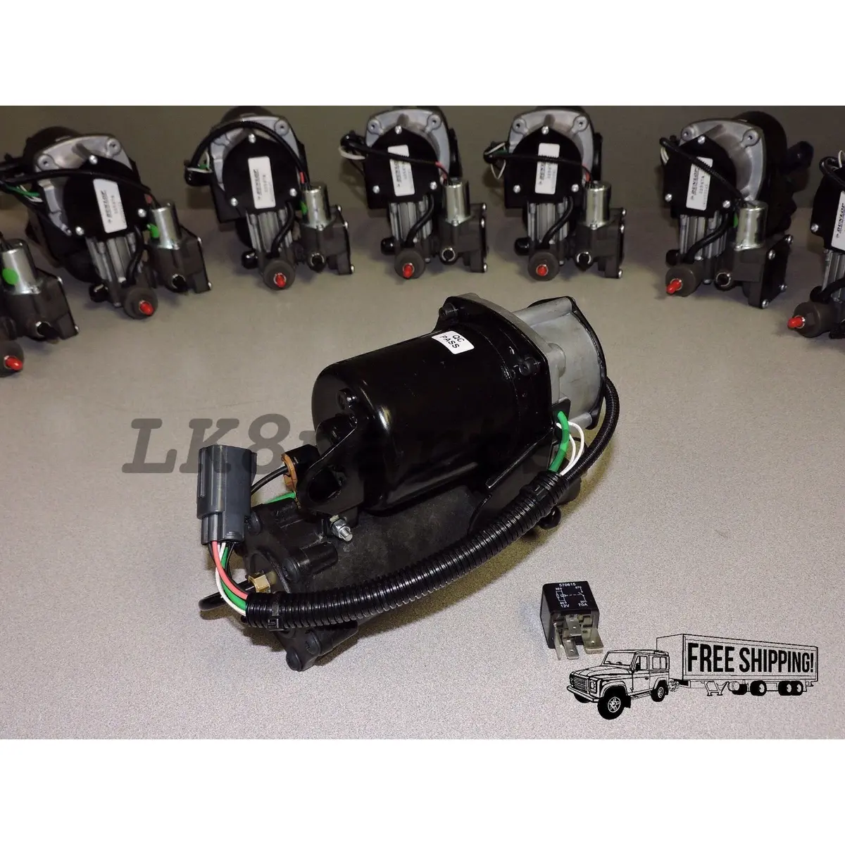 Suspension Air Compressor + Relay 1