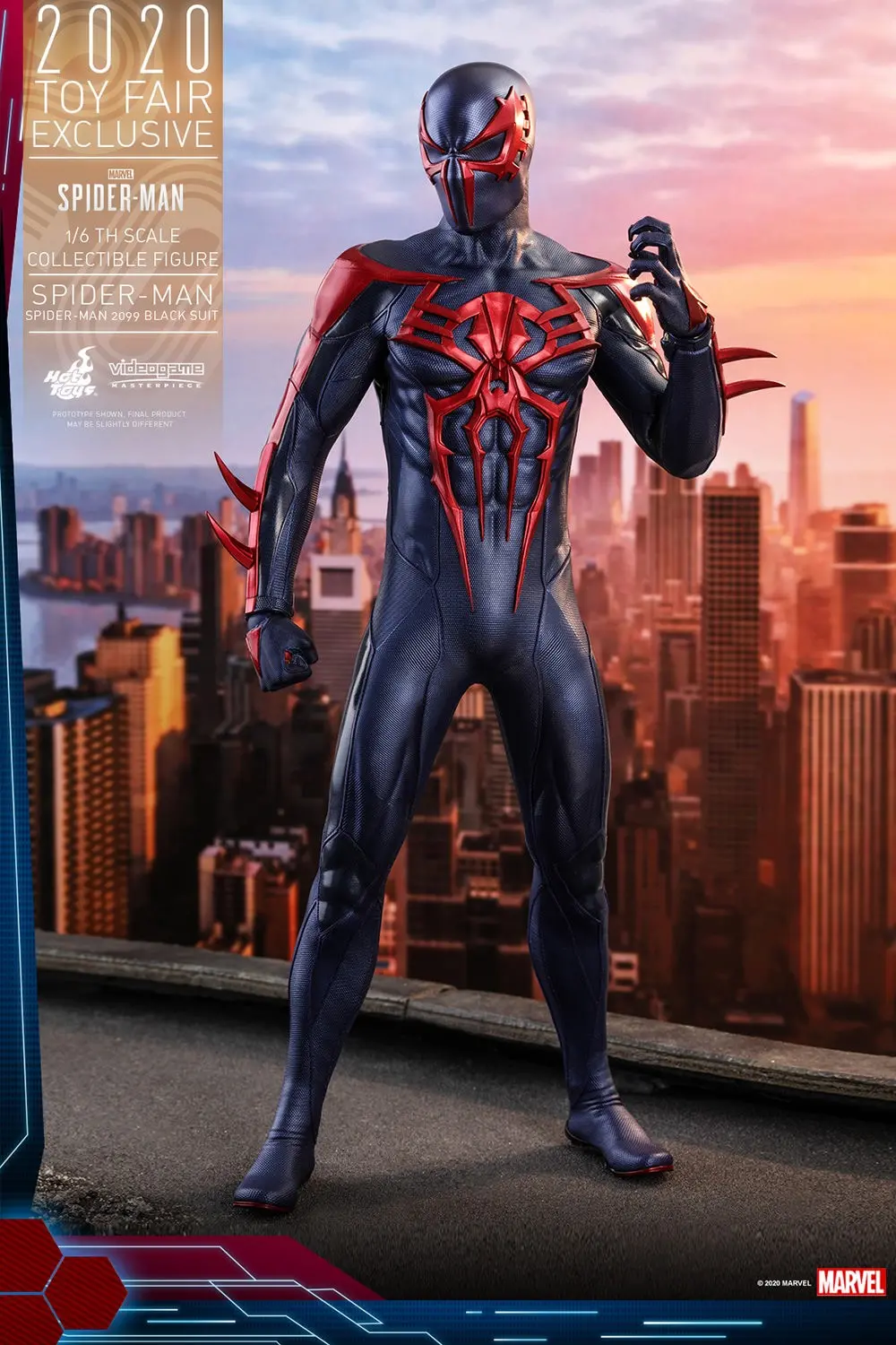 Hot Toys 1/6 Scale Spider-Man 2099 Black Suit 1