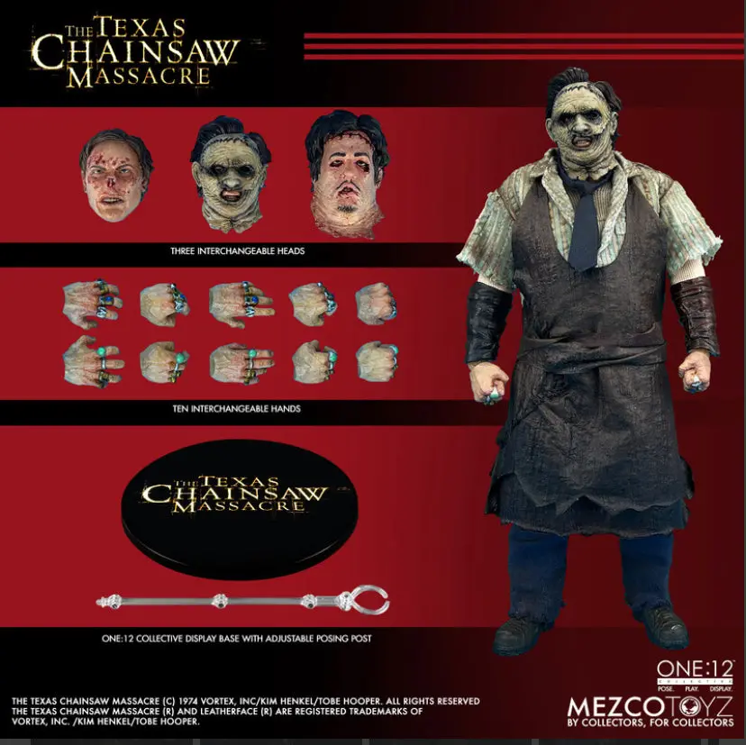 Pre-Order (Deposit) - Mezco One12 Leatherface (2003) 6-Inch Figure 1