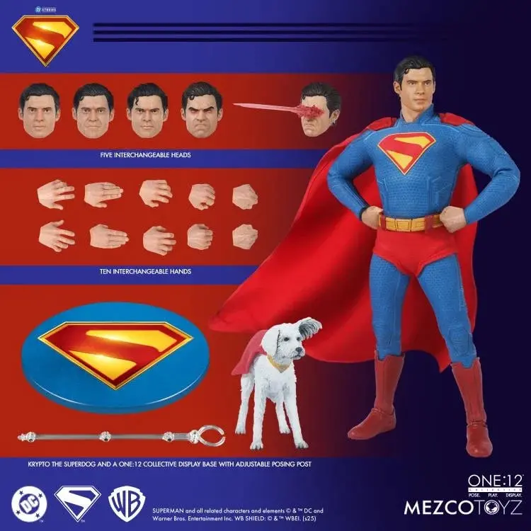 Pre-Order (Deposit) - Mezco One12 Superman 2025 Movie Figure 1