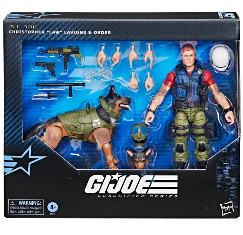 Pre-Order (Deposit) - Gi Joe Classified Law & Order Deluxe Set 1
