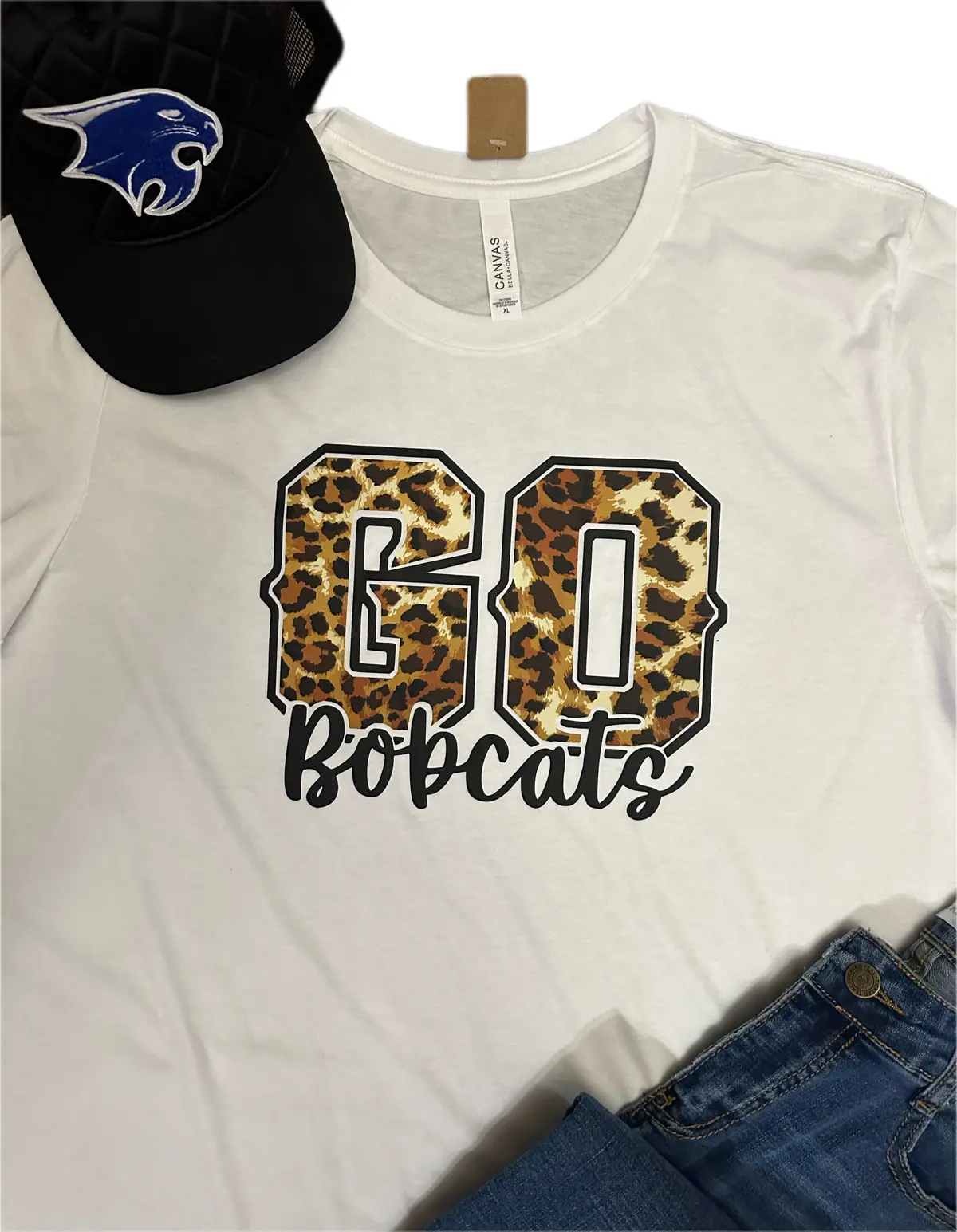 Leopard Go Bobcats Tee 2