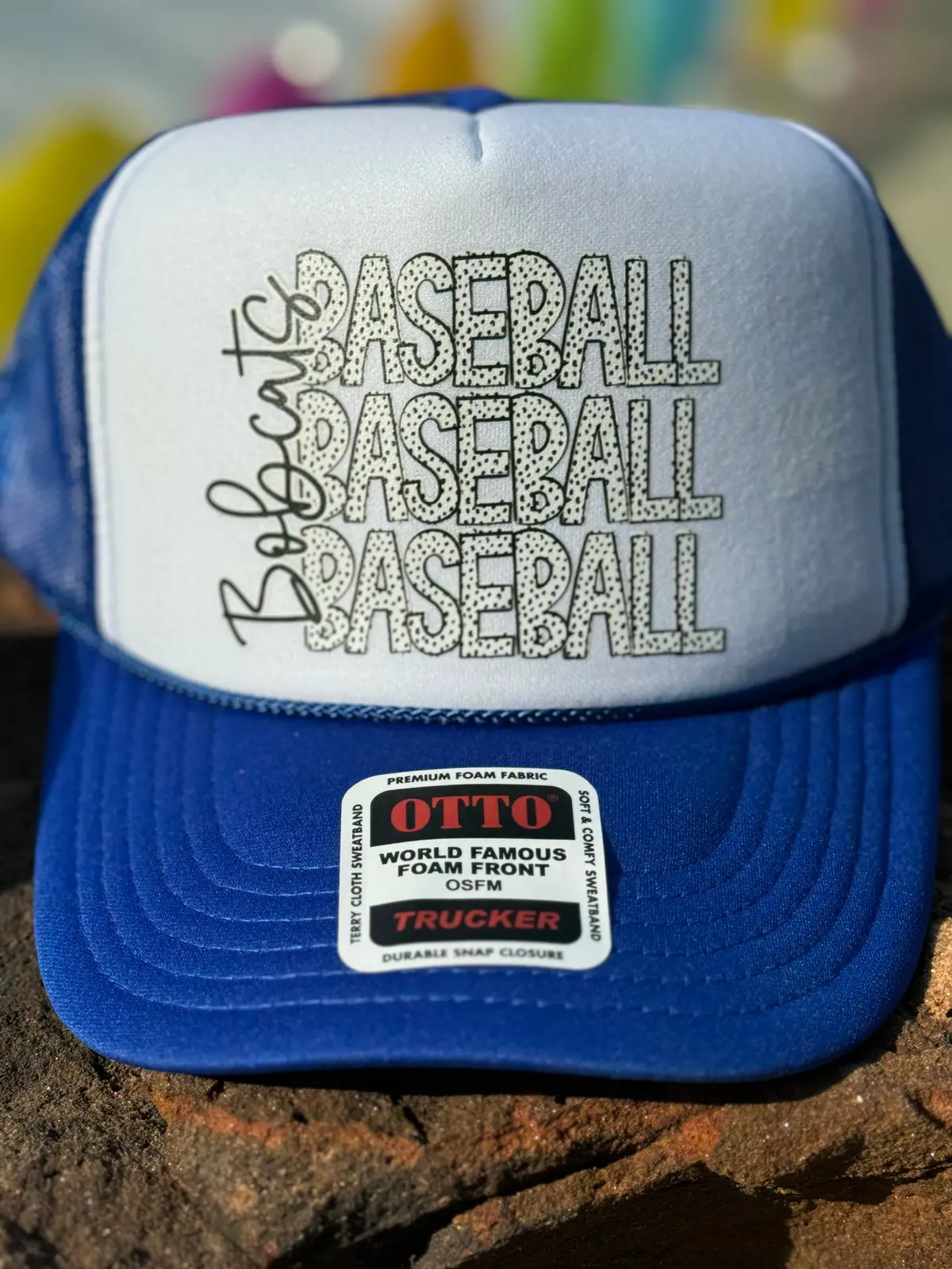 Bobcats Baseball Trucker Hat 1