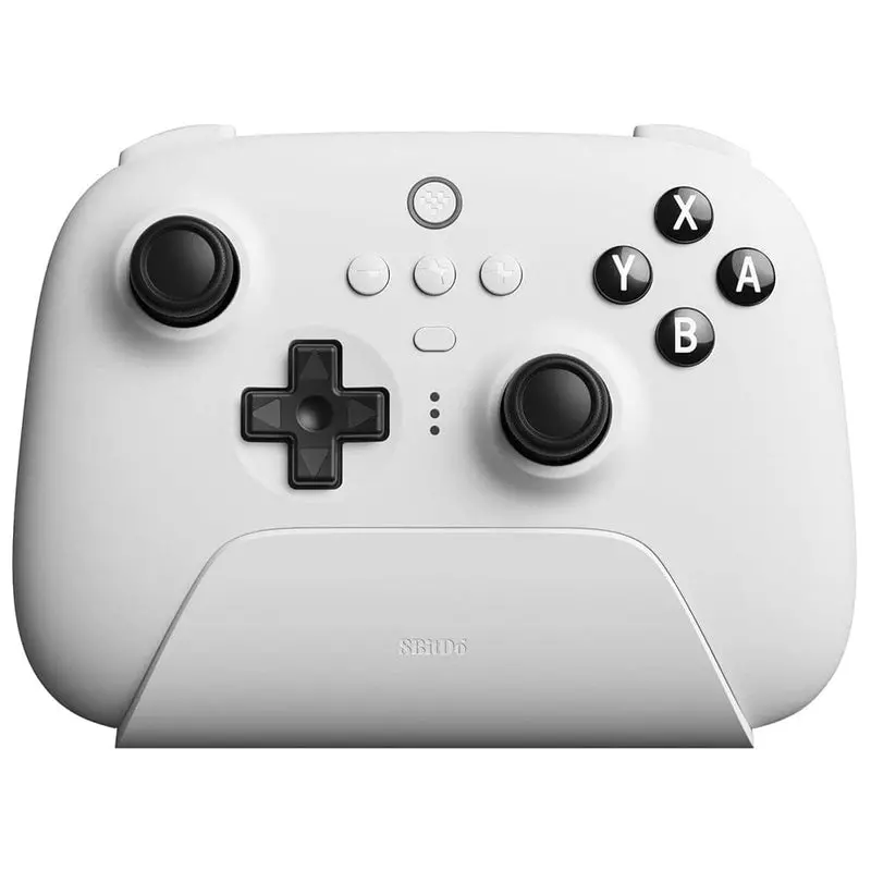 8Bitdo Ultimate Bluetooth & 2.4G Controller With Charging Dock - White 1