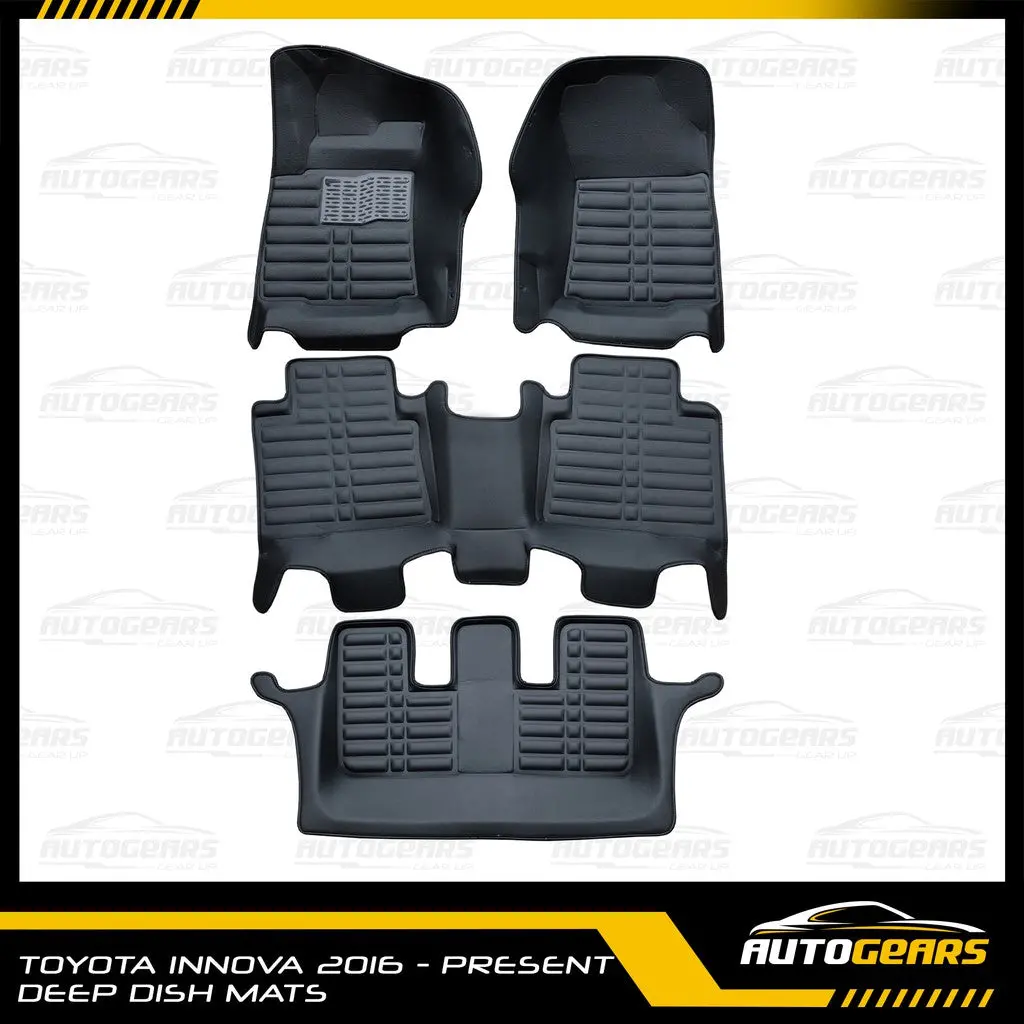 Toyota Innova (2016 - 2026) Deep Dish Mats / Matting 1