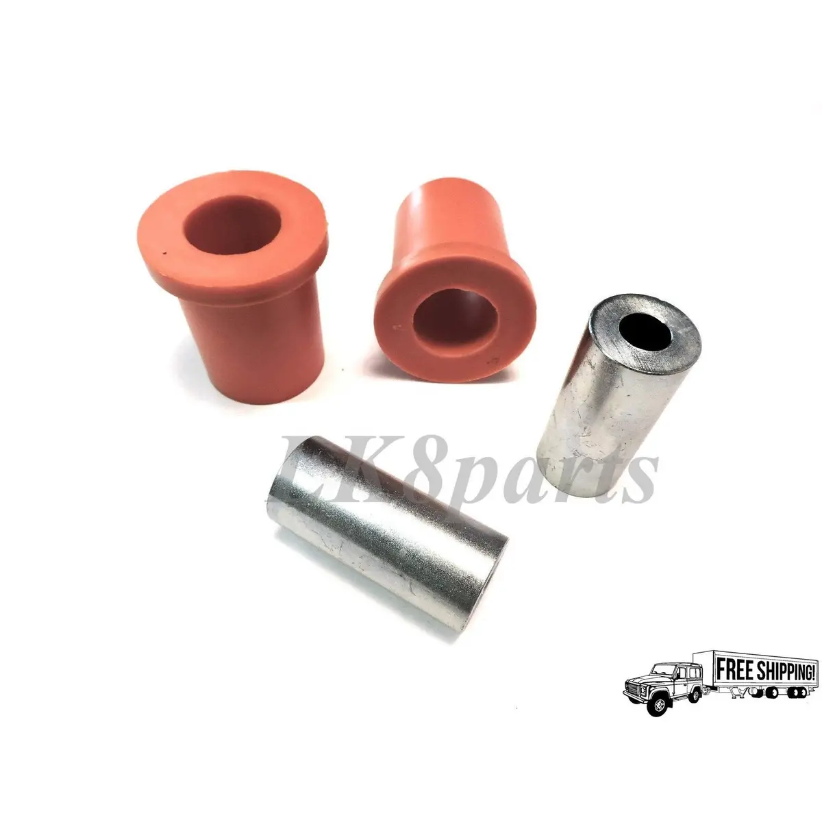 Polybush Dynamic Orange - Front Lower Wishbone Front Kit 1