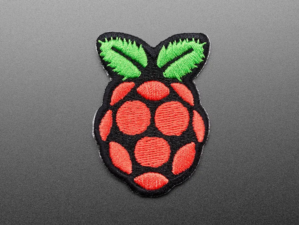Raspberry Pi Skill Badge Iron-On Patch 1