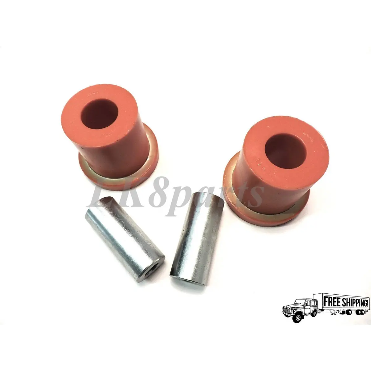 Polybush Dynamic Orange Front Lower Wishbone Rear Kit 1