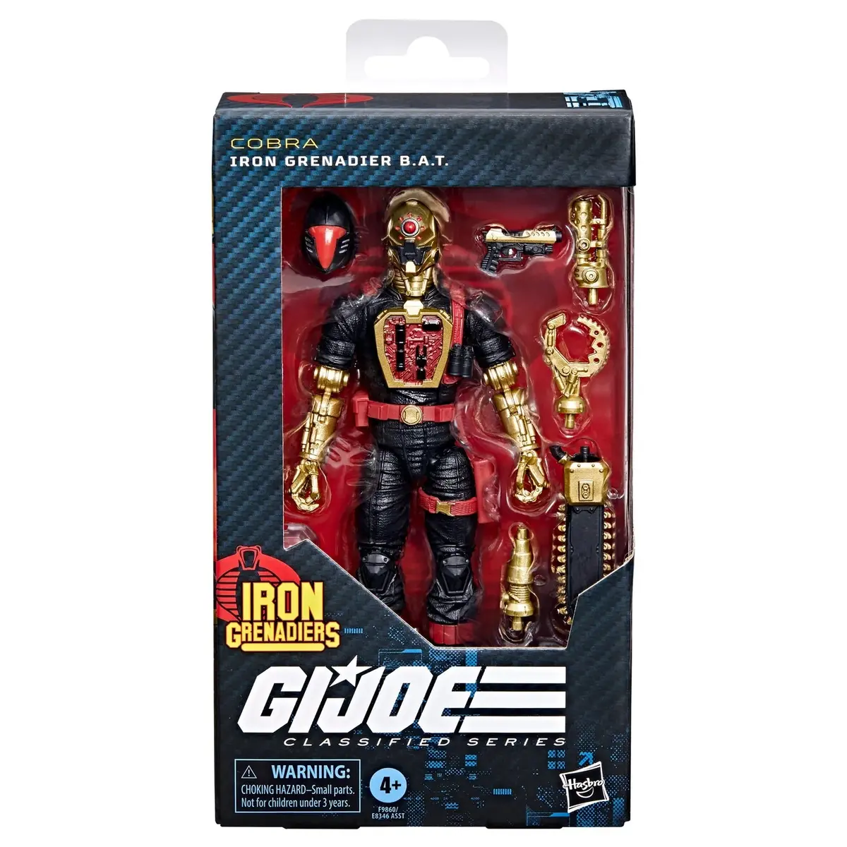 Gi Joe Classified Iron Grenadier Bat 6-Inch Figure 1