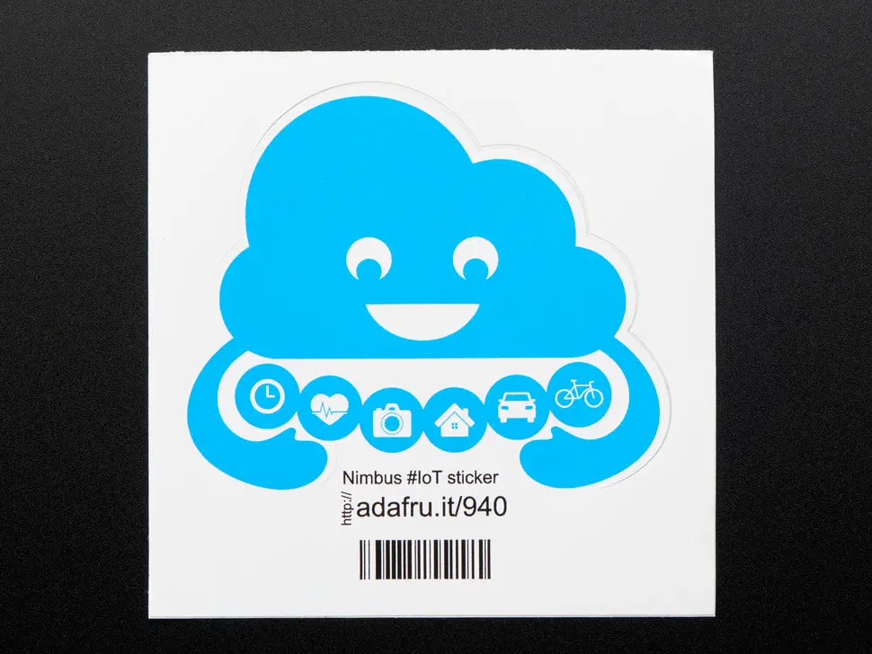Nimbus The Cloud - Internet Of Things Sticker 1