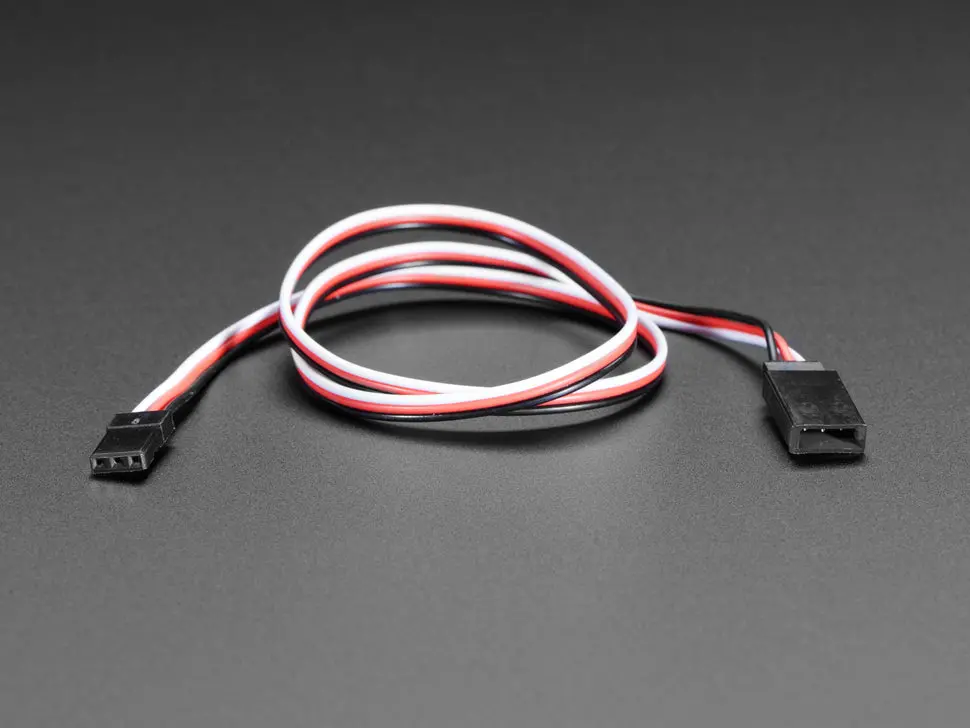 Servo Extension Cable - 50Cm / 19.5" Long 1