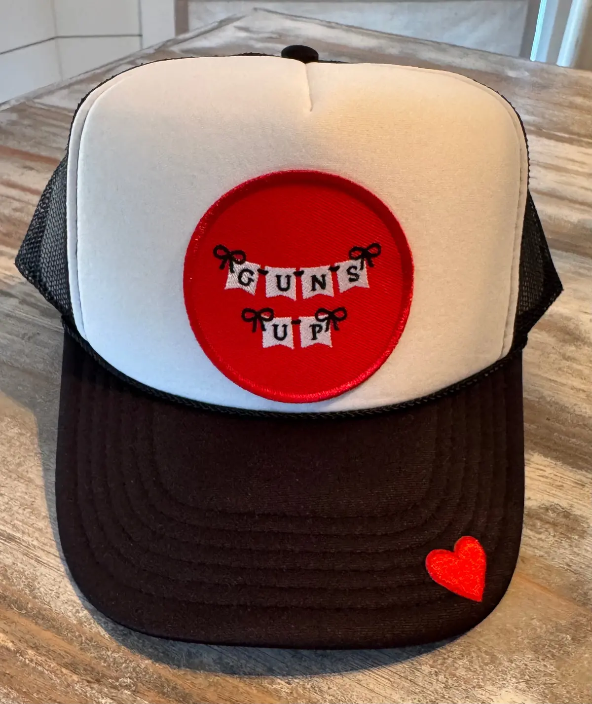 Guns Up Texas Tech Trucker Hat 1