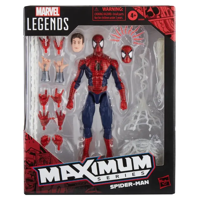 Marvel Legends Maximum Series Deluxe Spider-Man 6-Inch Figure 1