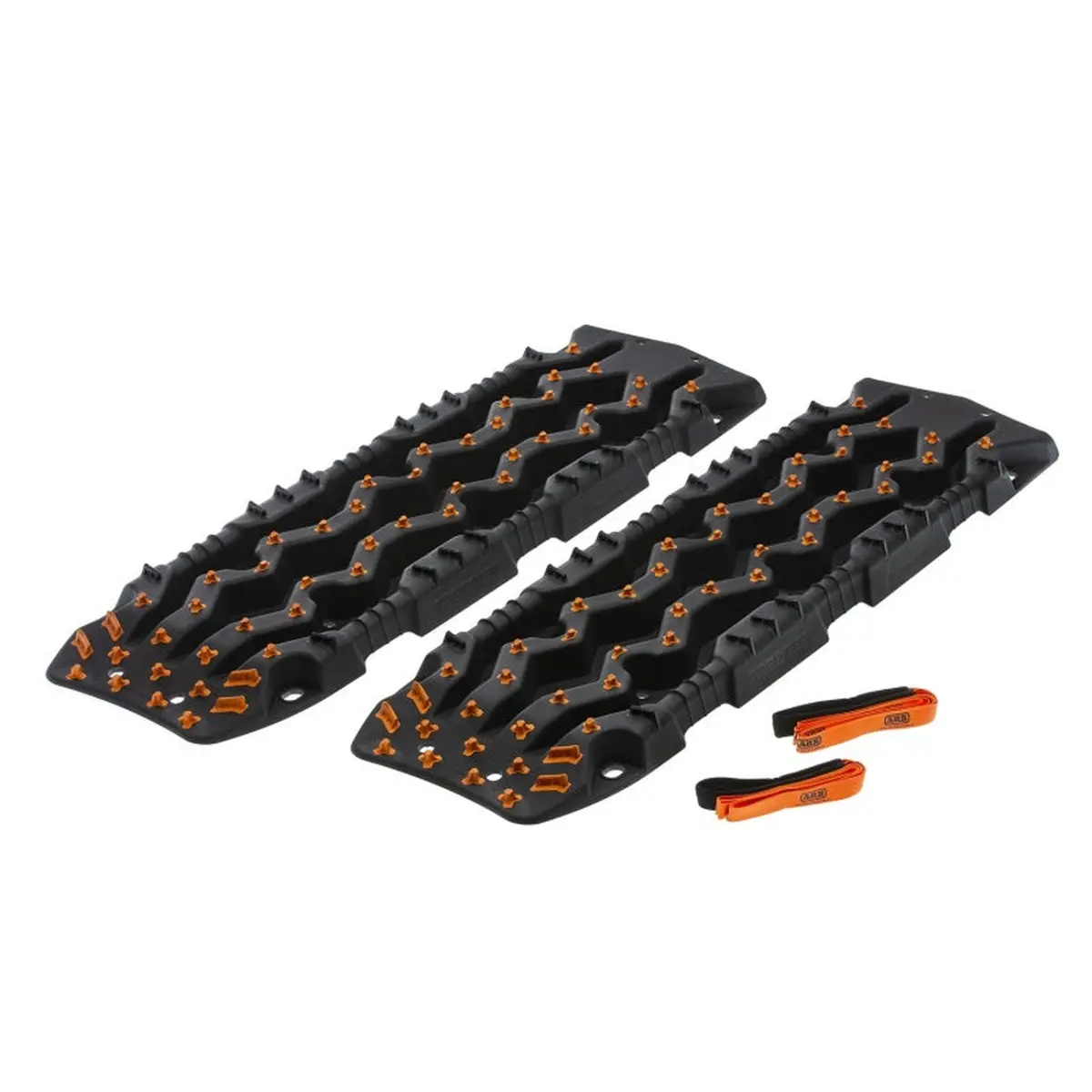 Arb Tred Pro Recover Track Boards Pair - Black Board/Orange Nodules | Tredprobob 1