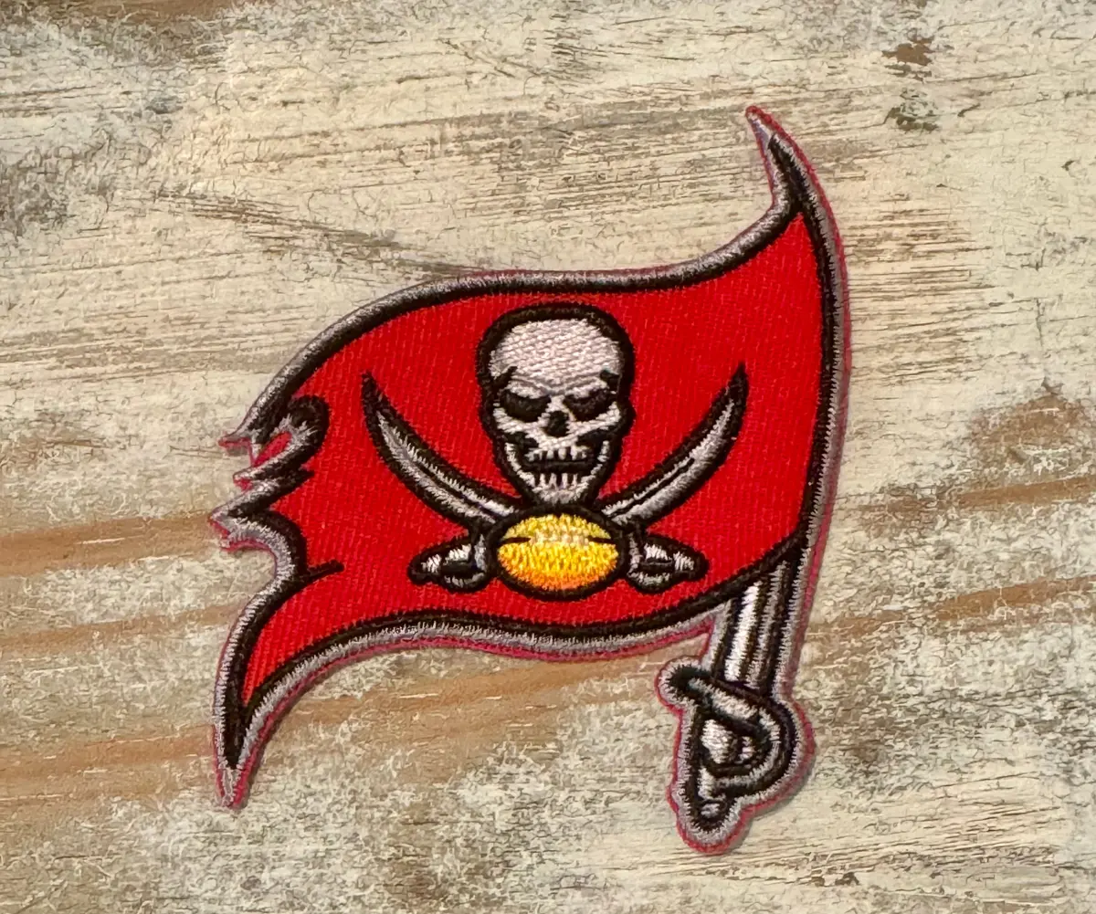 Pirate Flag Iron On Patch 1