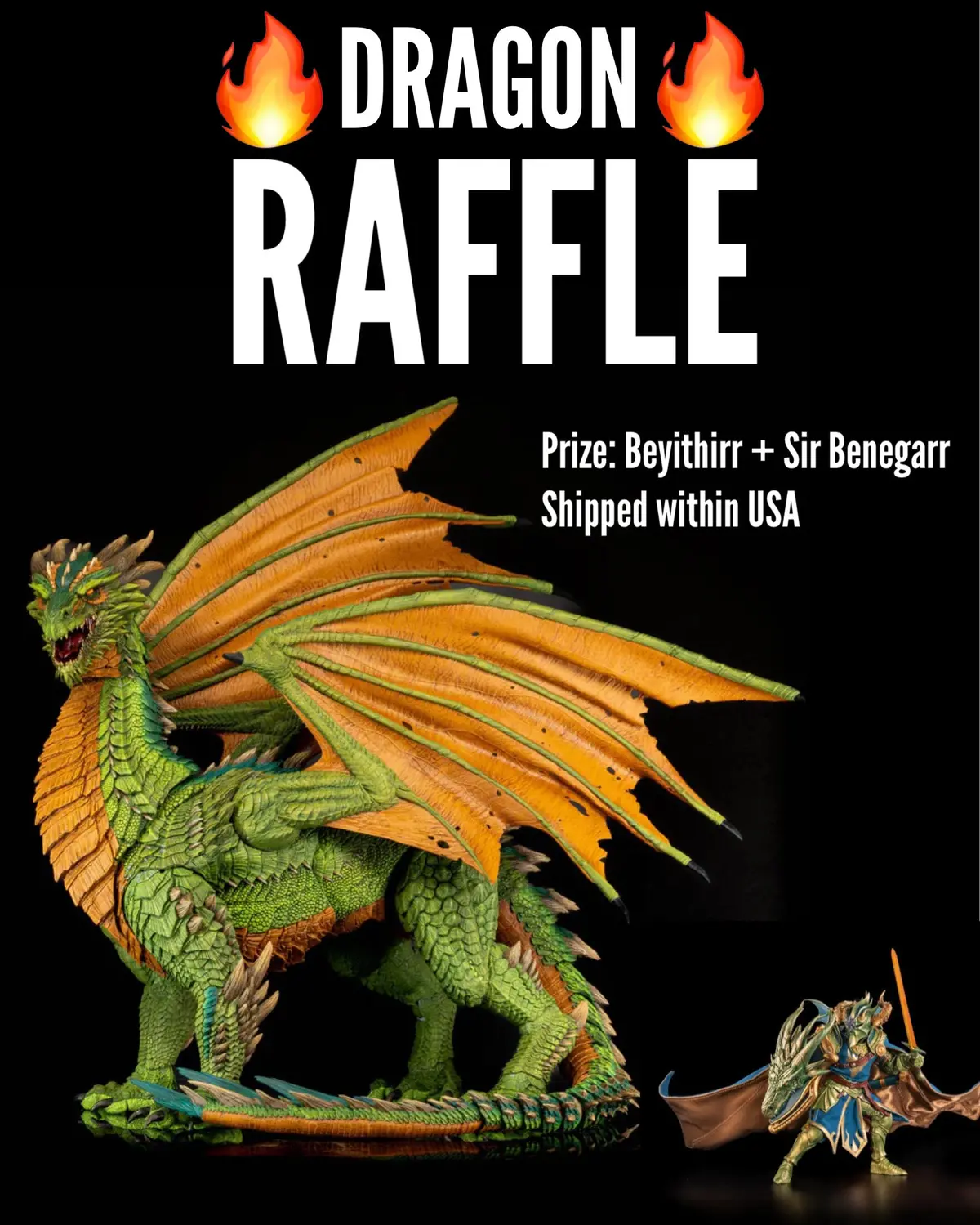 Raffle B Entry - Mythic Legions Dragon (Usa Residents Only) 1