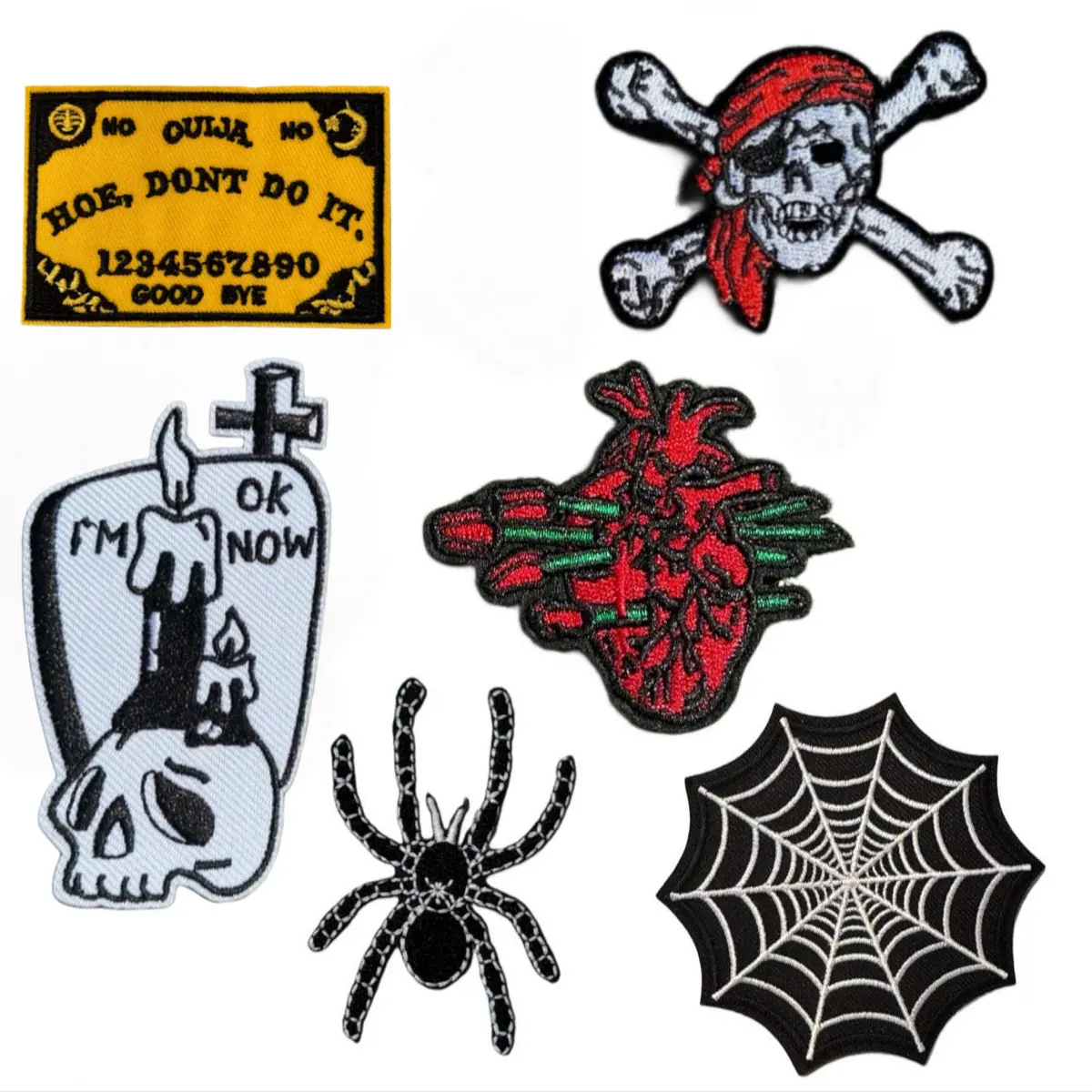 Halloween Iron On Patches 1