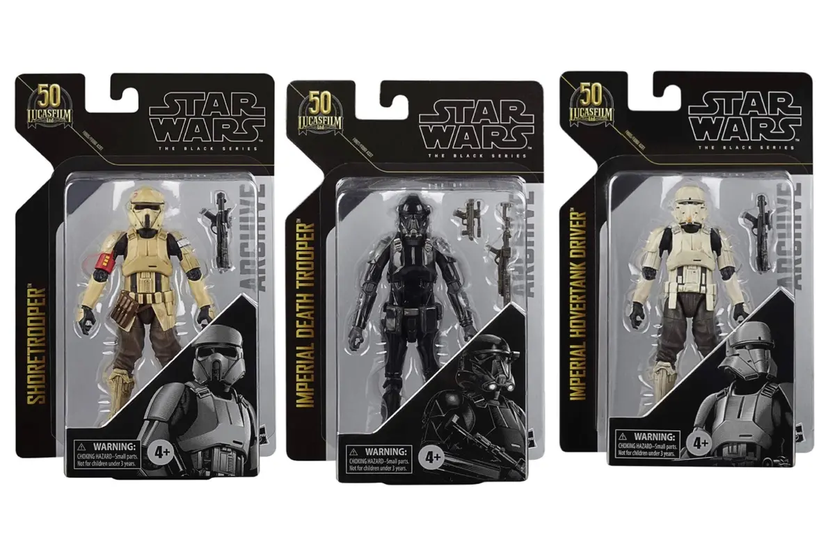 Bundle - Star Wars Black Series 6-Inch Archive (3 Figure Set) 1