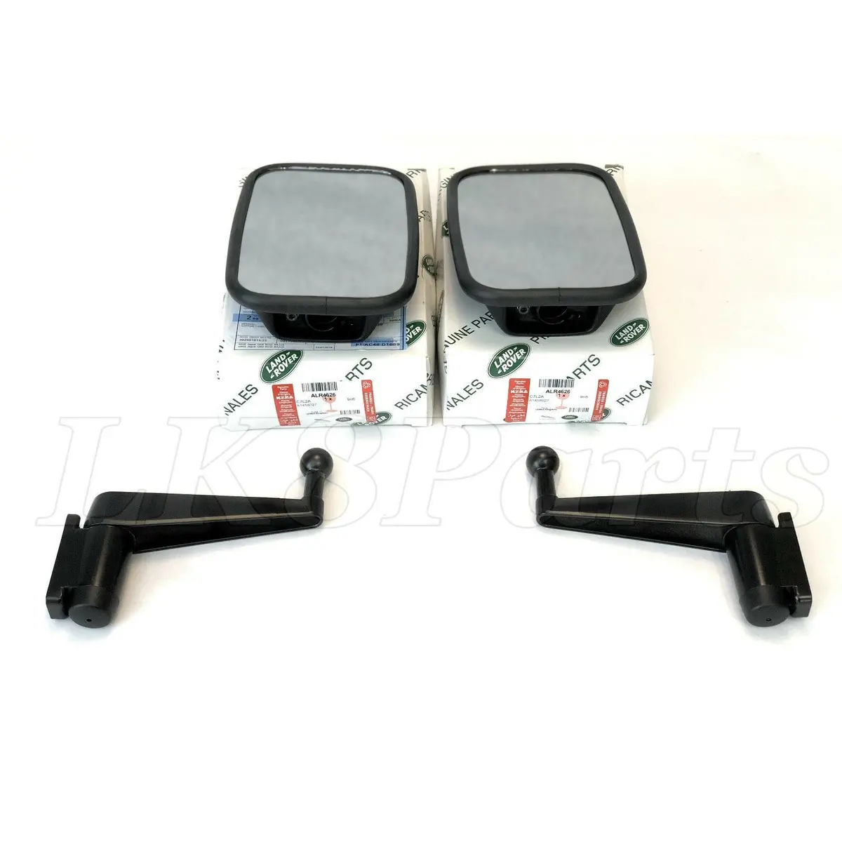 Genuine Side Door Exterior Mirror Glass And Arm Set 1