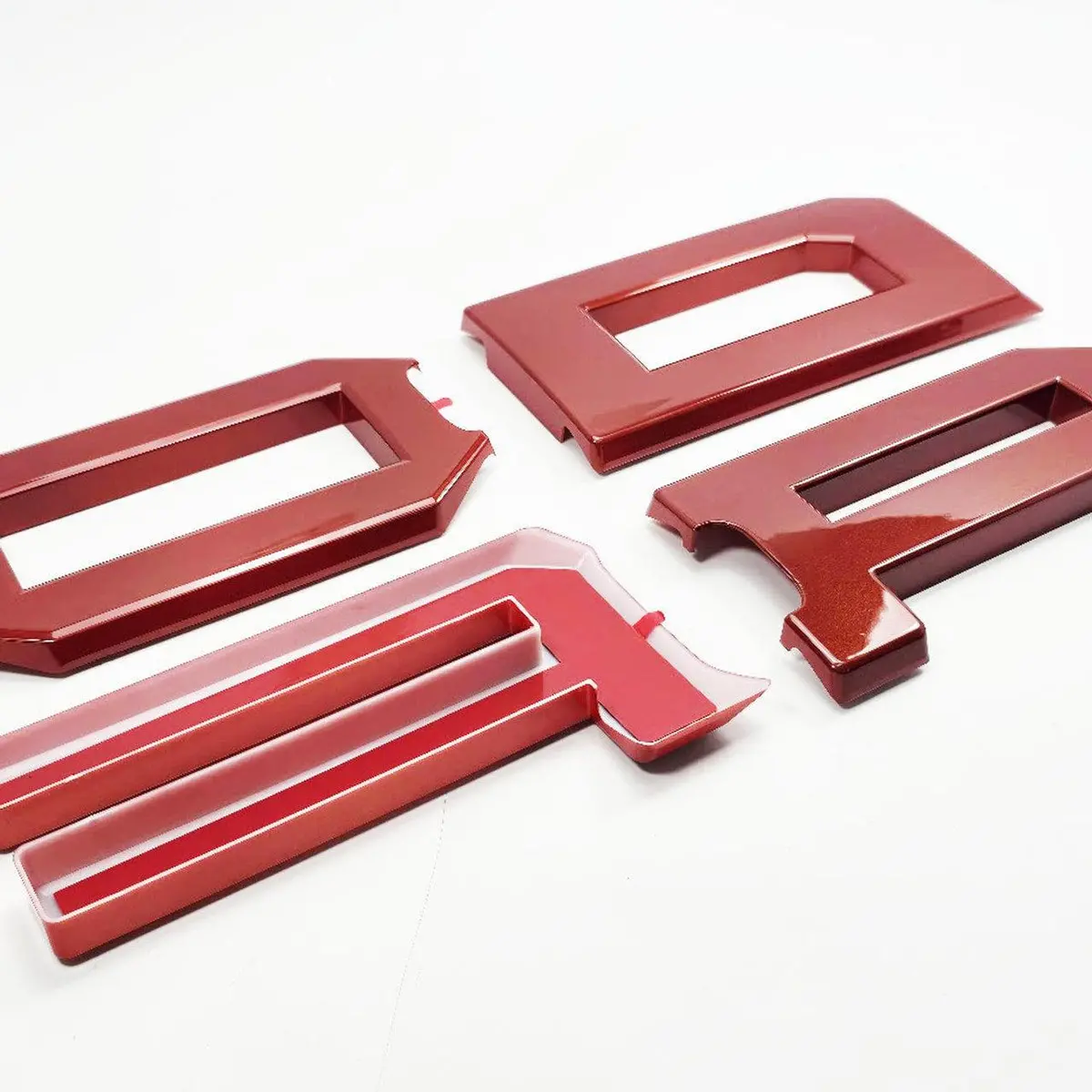 Upr Bronco Raptor Grille Letters For 2022+ Ford Bronco Raptor (Hot Pepper Red) 1