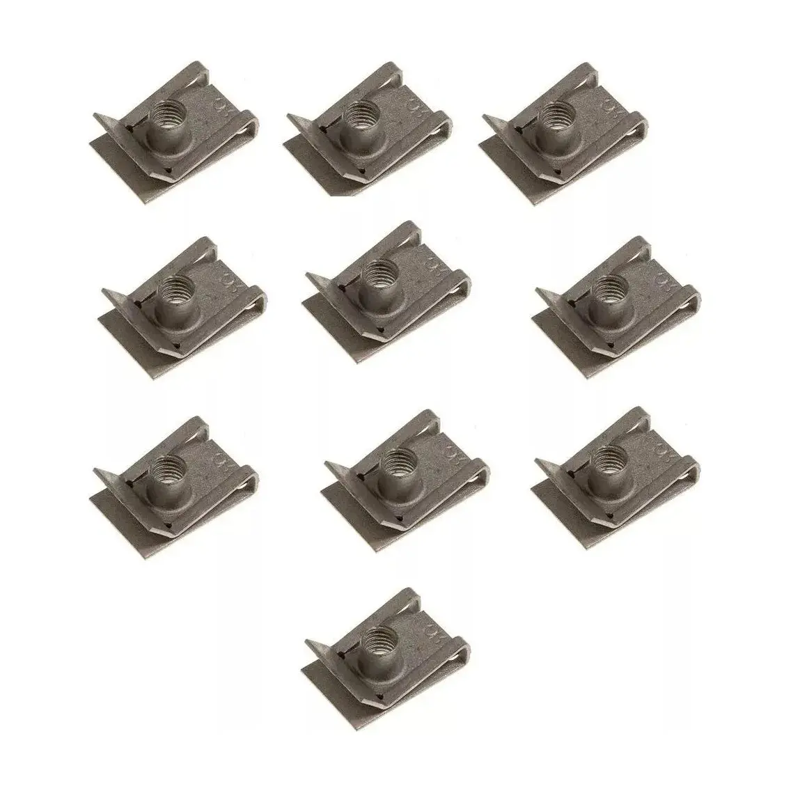 Front Side Bumper Bracket U-Nut Set X10 1