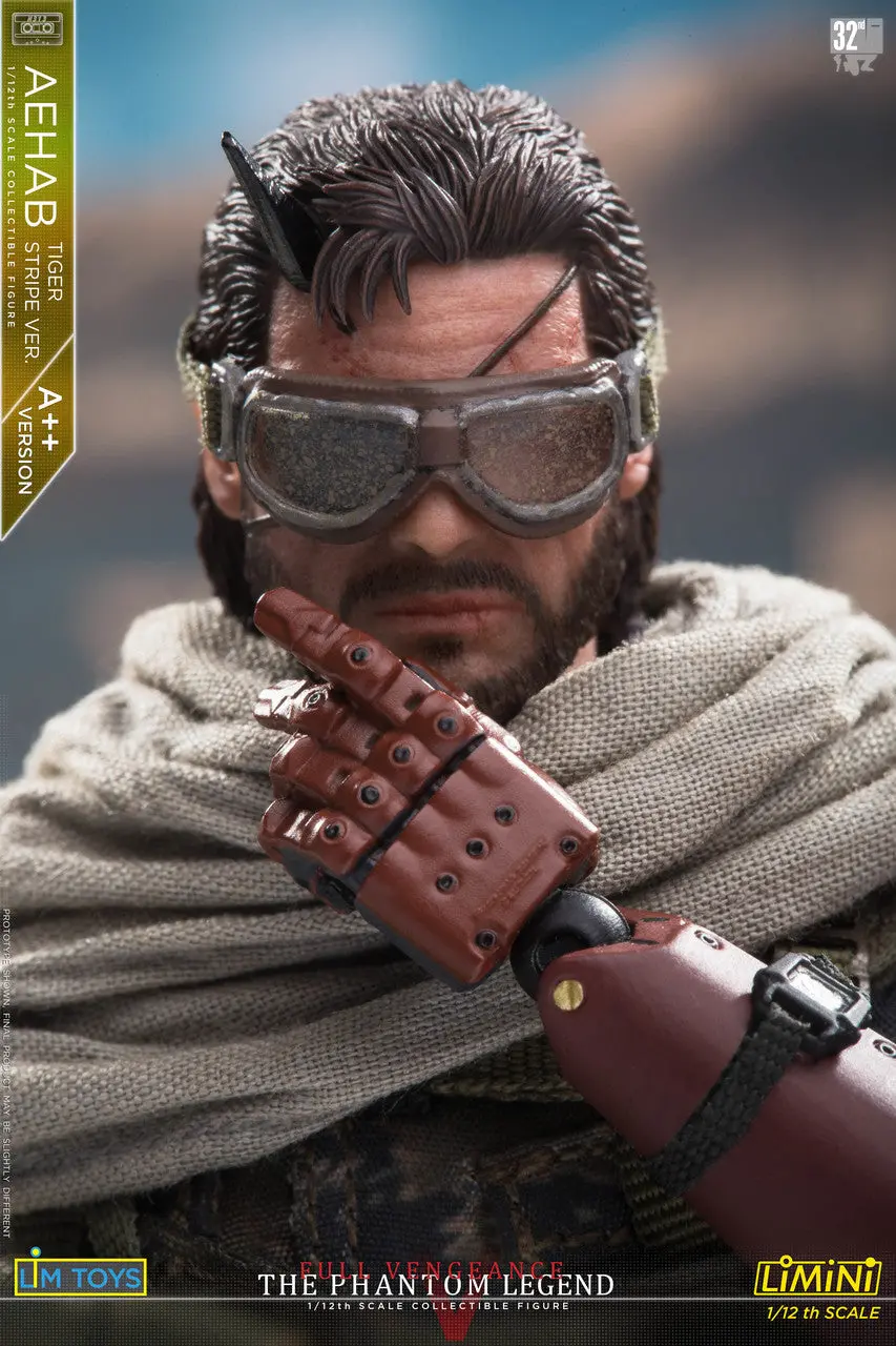 Pre-Order - Lim Toys 1/12 Scale Aehab Tiger Stripe Figure Normal A++ Version ($99.95) 2