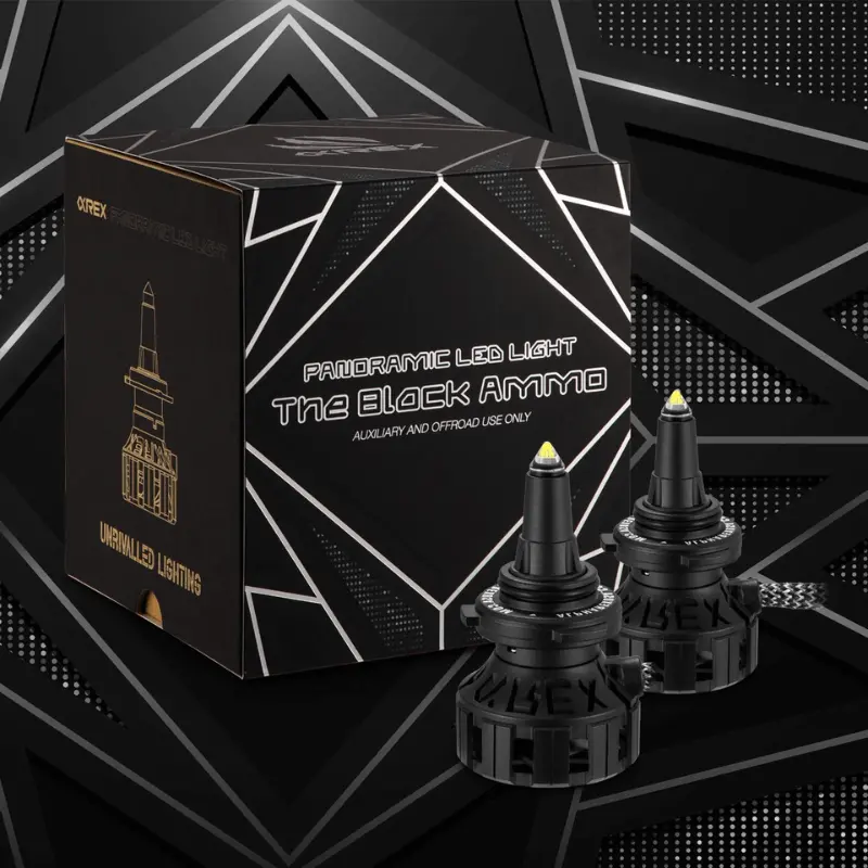 Alpharex Black Ammo Panoramic Led Light Bulbs 1