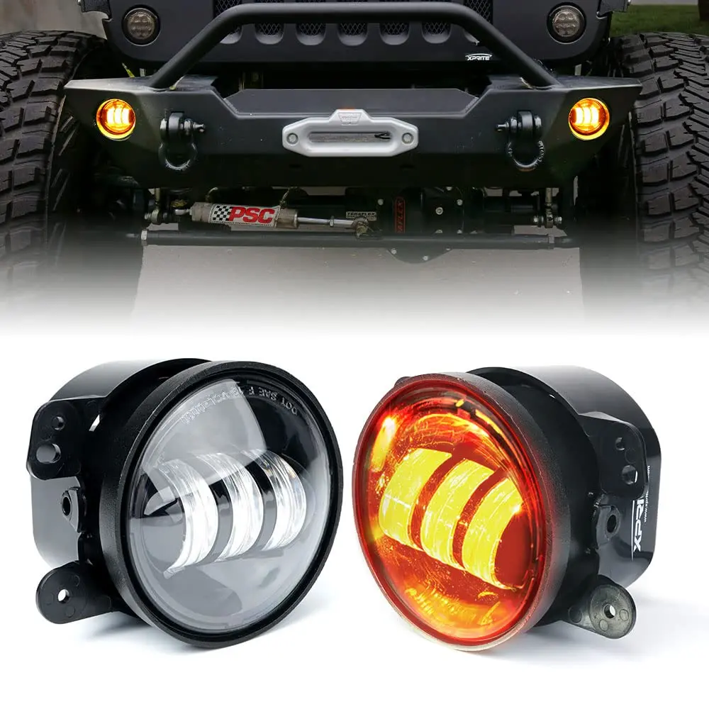 4" Led Fog Light For Jeep Wrangler & Gladiator | Explore Series 2