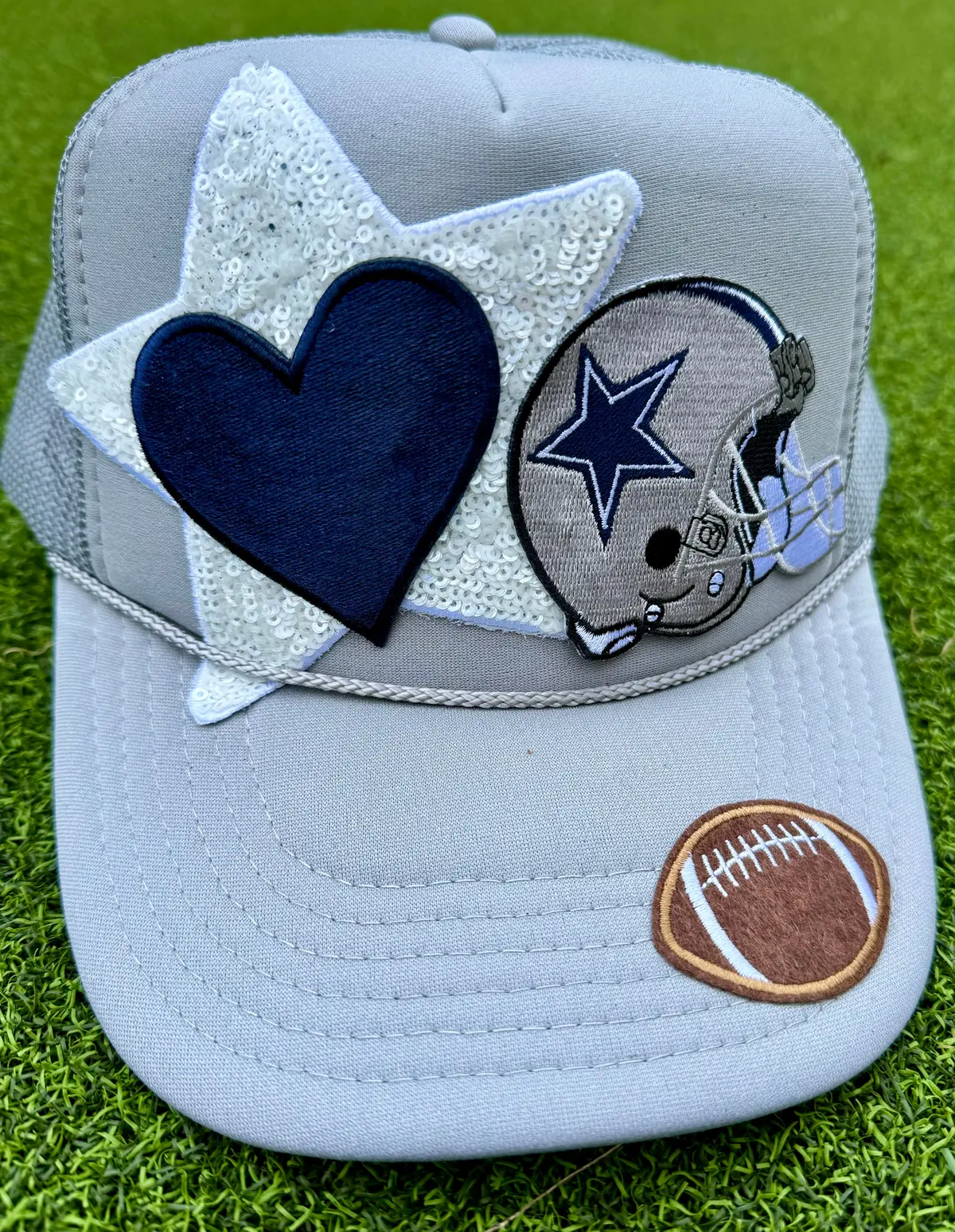 Dallas Cowboys Trucker Patch Caps 1