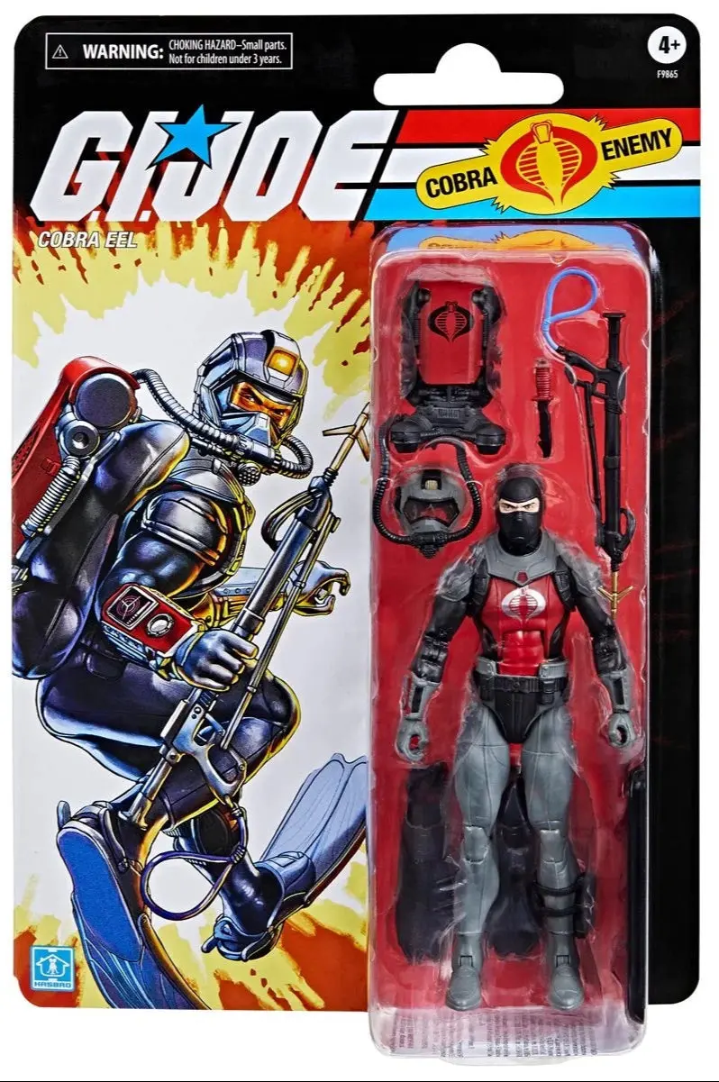 Gi Joe Classified Series Retro Cobra Eel 6-Inch Figure 1