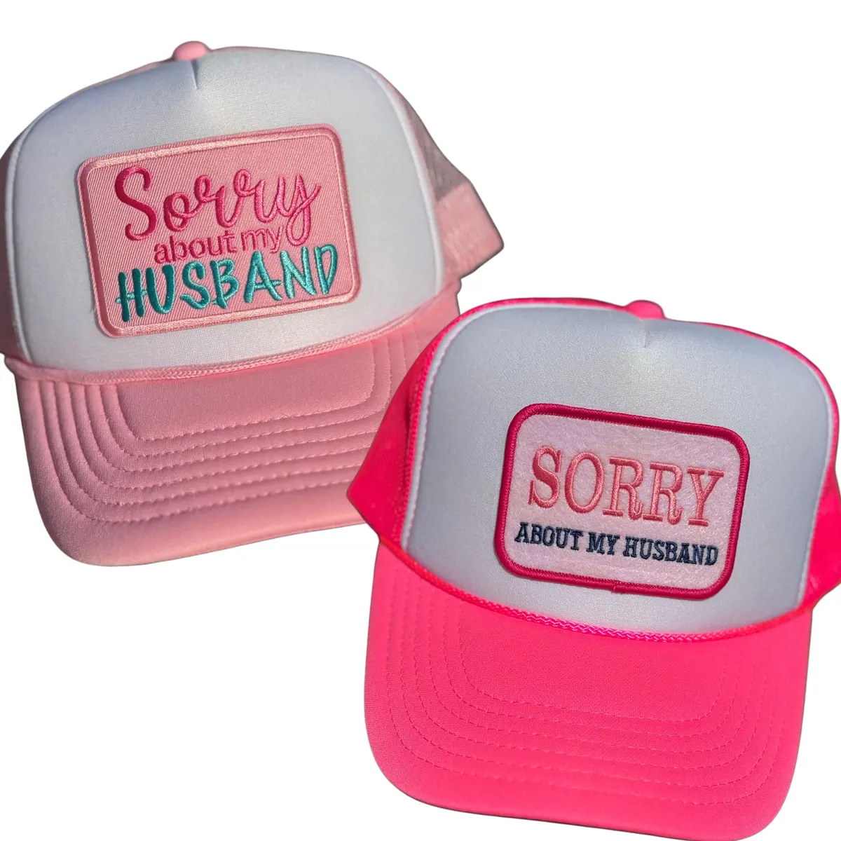 Sorry About My Husband Trucker Hat 1