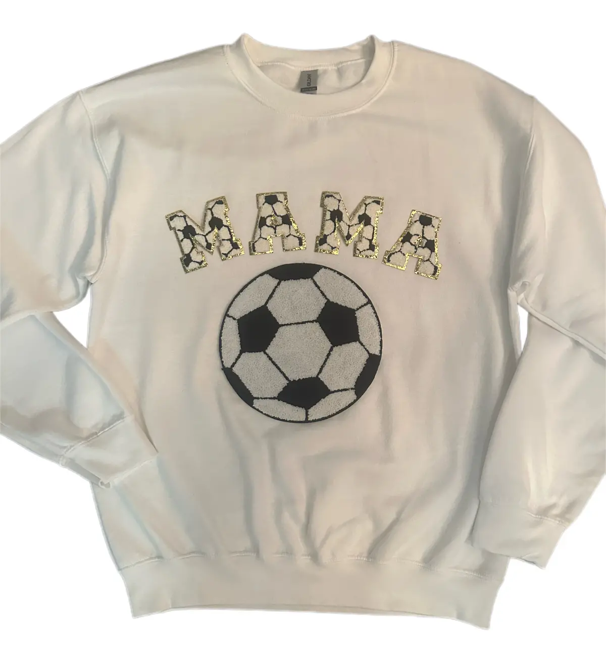 Soccer Ball Mama Patch Sweatshirts (Various Styles) 1