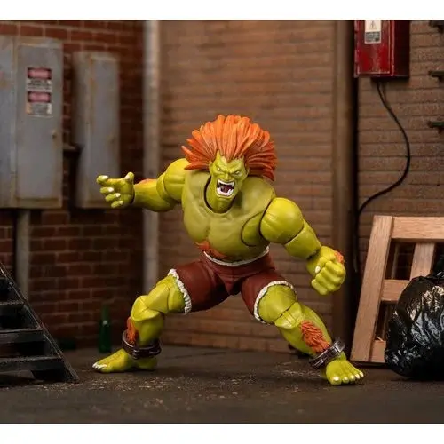 New In Stock! Jada Toys Ultra Street Fighter Ii Deluxe Blanka 6-Inch Figure 1