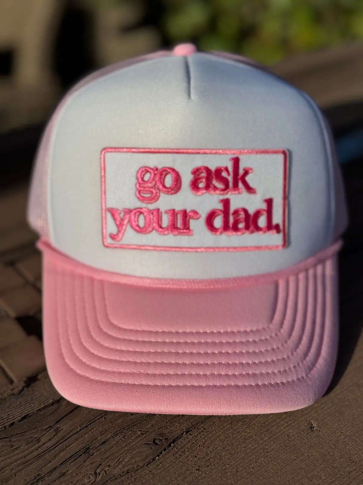 Go Ask Your Dad Trucker Hat 1