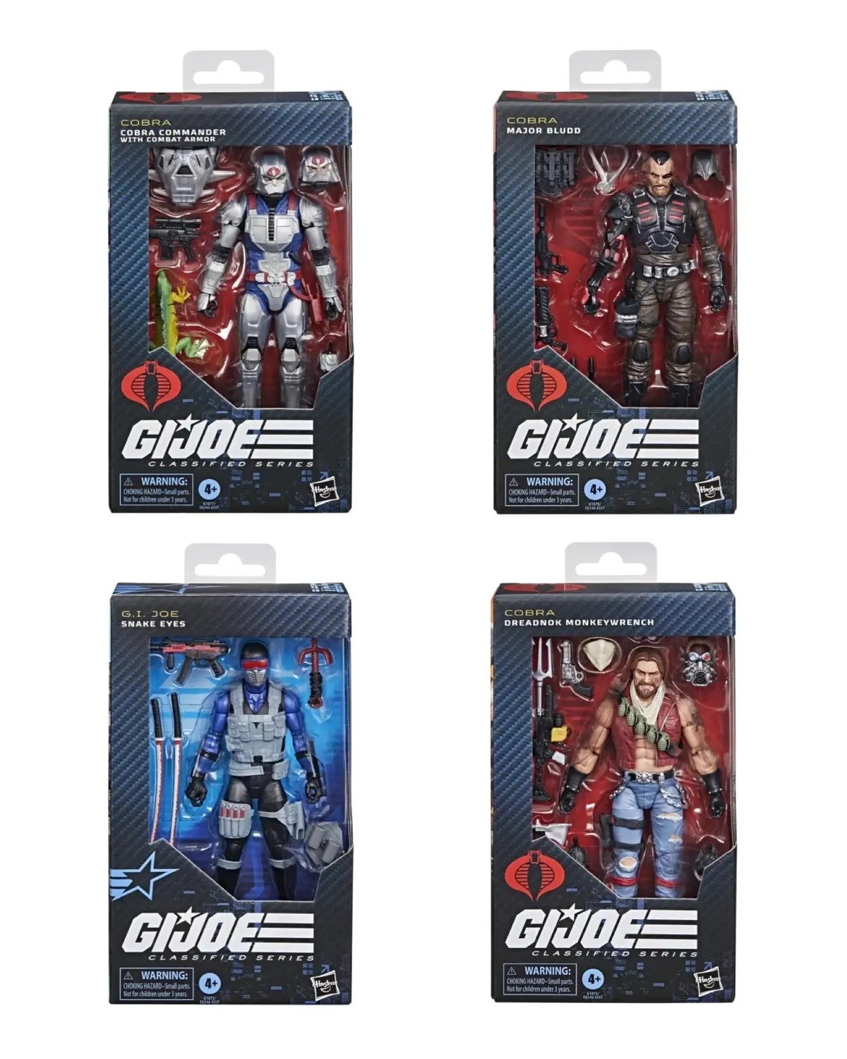 Gi Joe Classified 2025 Wave (4-Figure Set) 1