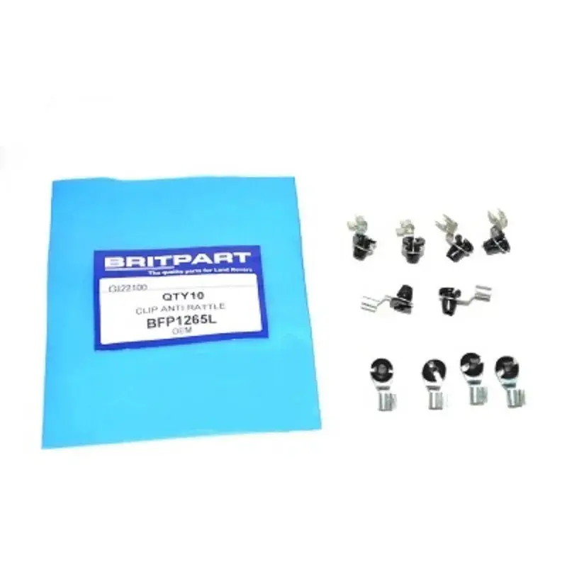 Bfp1265l-Door Lock Rod Clip Set Of 10 1