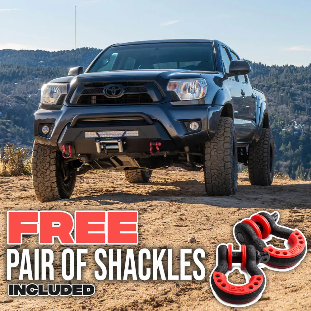 Hiline Front Winch Bumper Fits 2012-2015 Toyota Tacoma 1