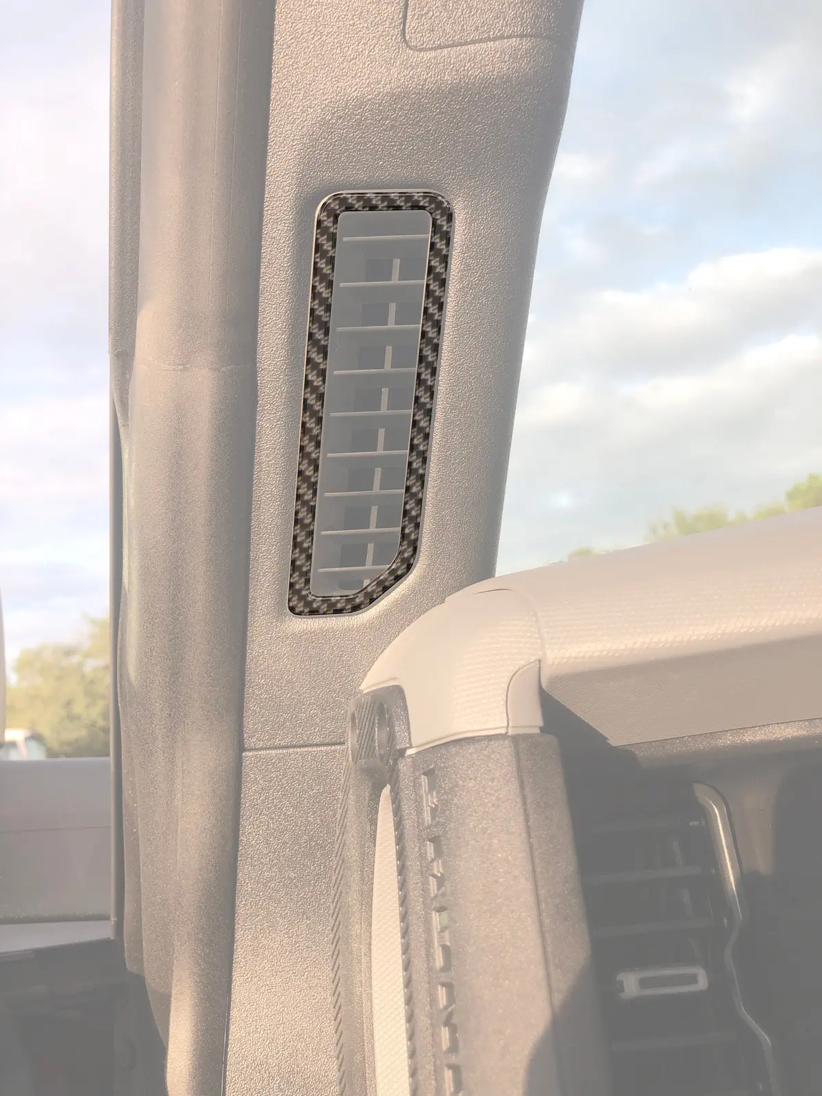 Tufskinz Defrost Vent Accent Trim Fits 2021-2025 Ford Bronco 1