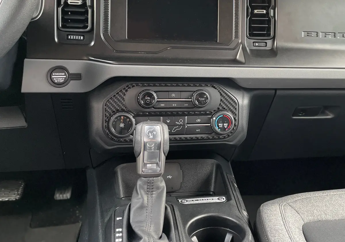 Climate Control Accent Overlay Fits 2021-2025 Ford Bronco 2