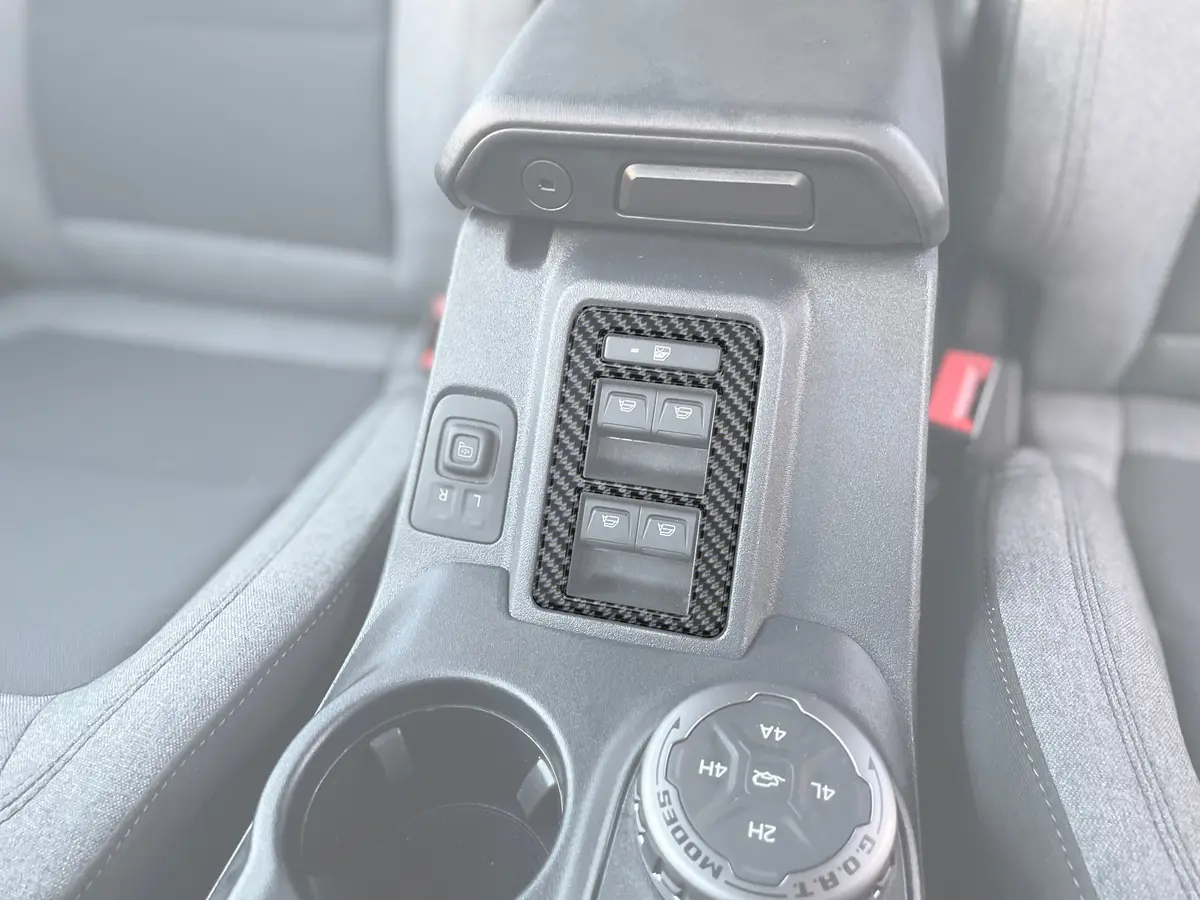 Window Control Switch Accent Overlay Fits 2021-2025 Ford Bronco 1