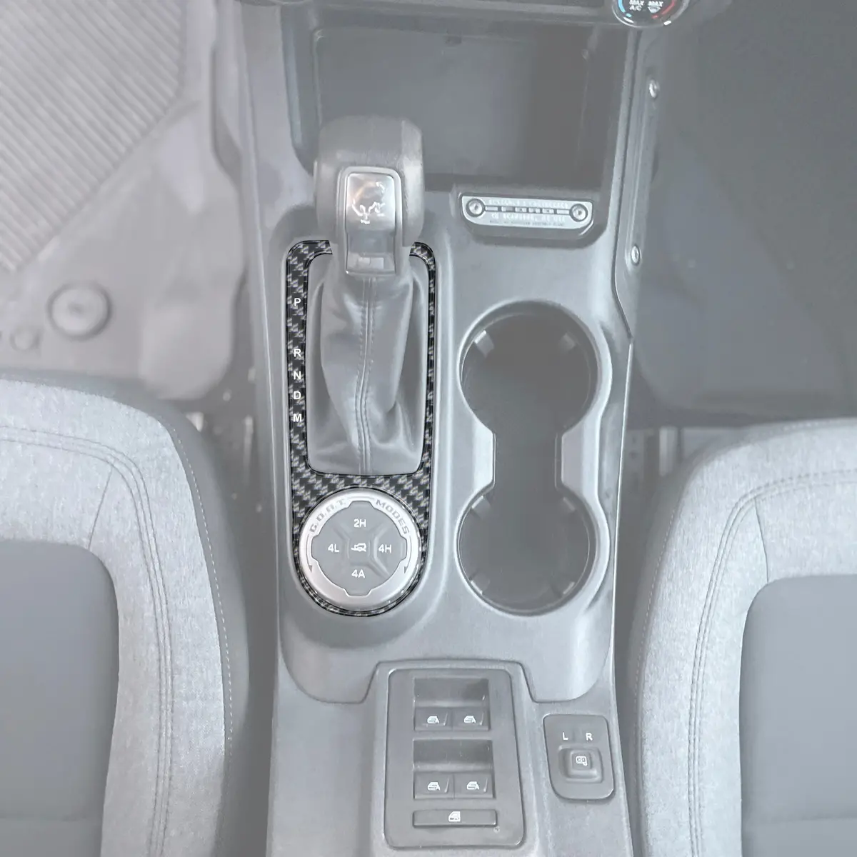 Shifter Accent Overlay Fits 2021-2025 Ford Bronco 1
