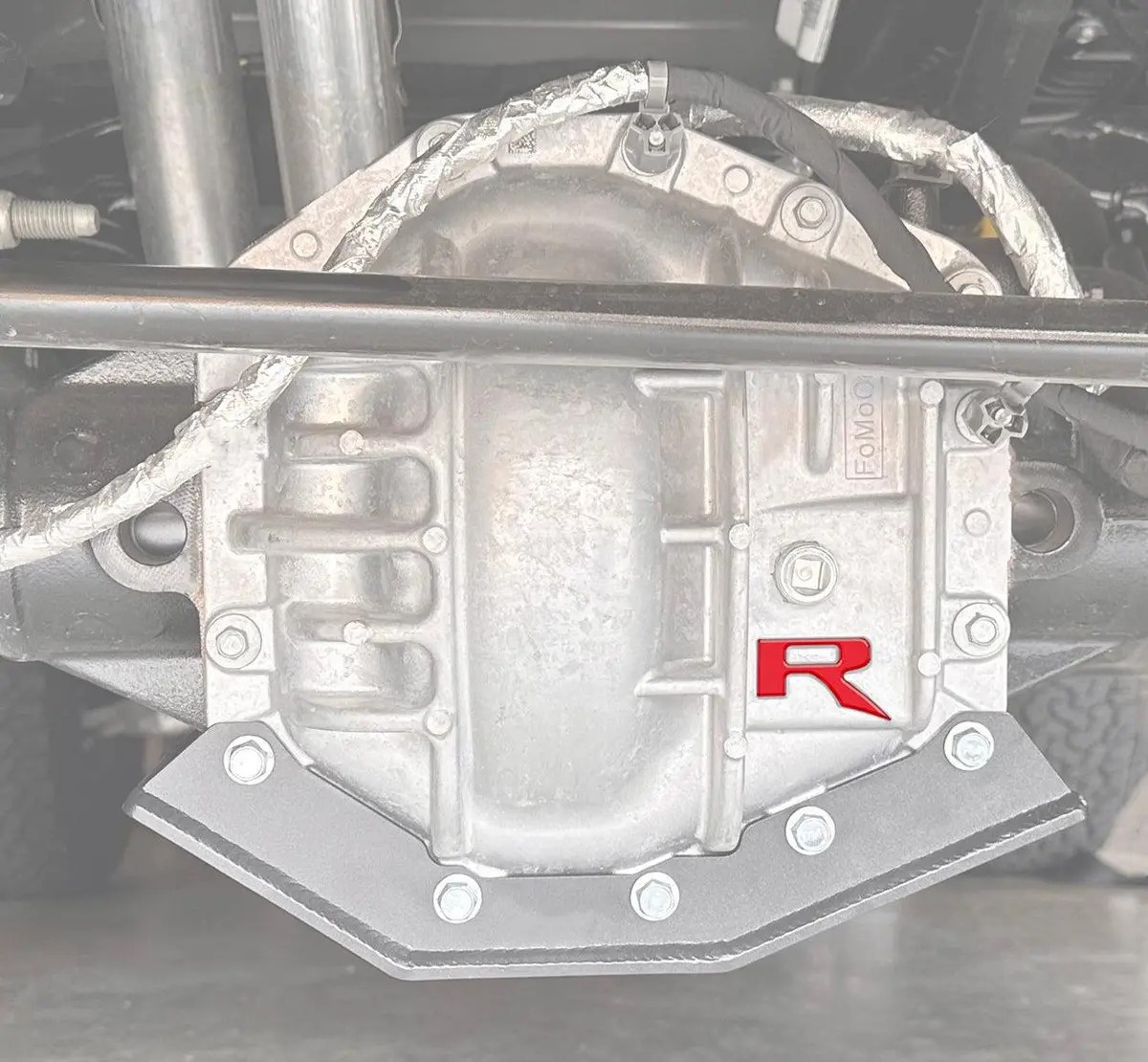 Tufskinz R "Raptor" Differential Letter Overlays Fits 2022+ Ford Bronco Raptor 1