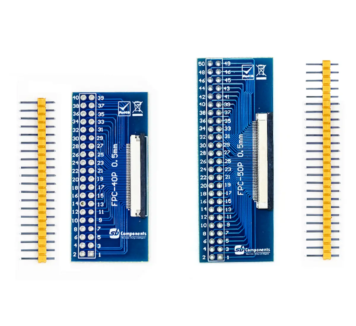 Ffc/Fpc Adapter Board - 40 And 50 Pins 1