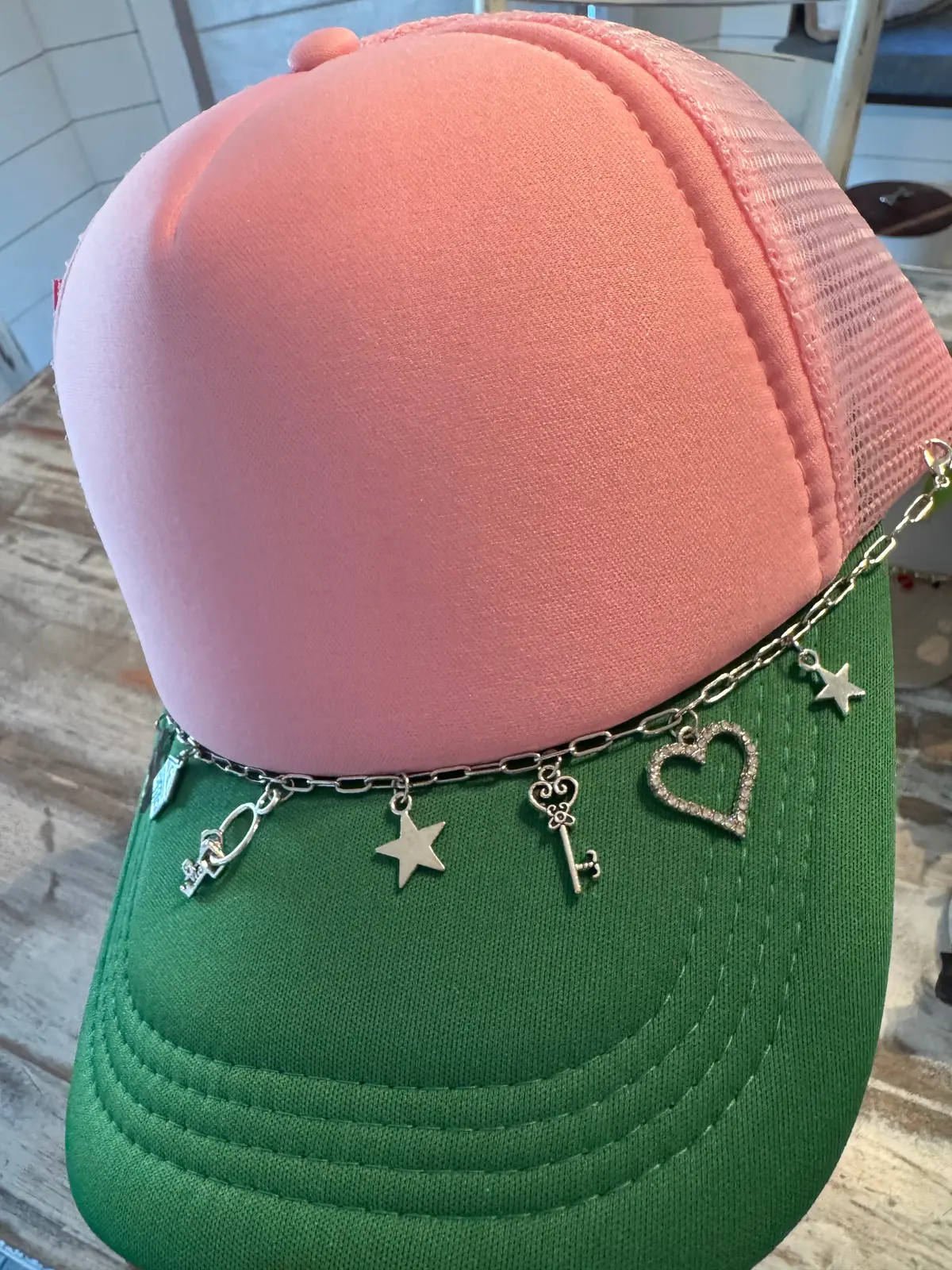 Texas Realtor Charm Hat Chain 1