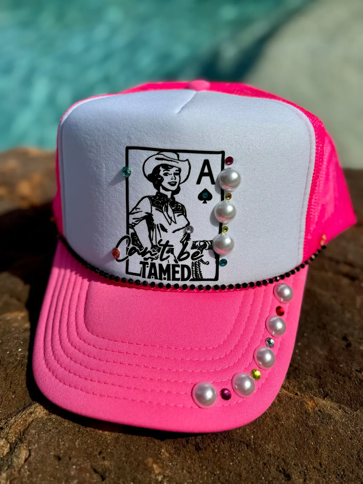Can’T Be Tamed Trucker Hat 1
