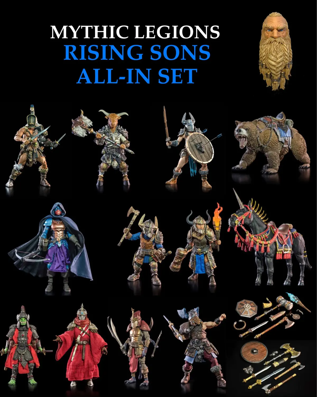 Mythic Legions Rising Sons (All-In Complete Set) 1